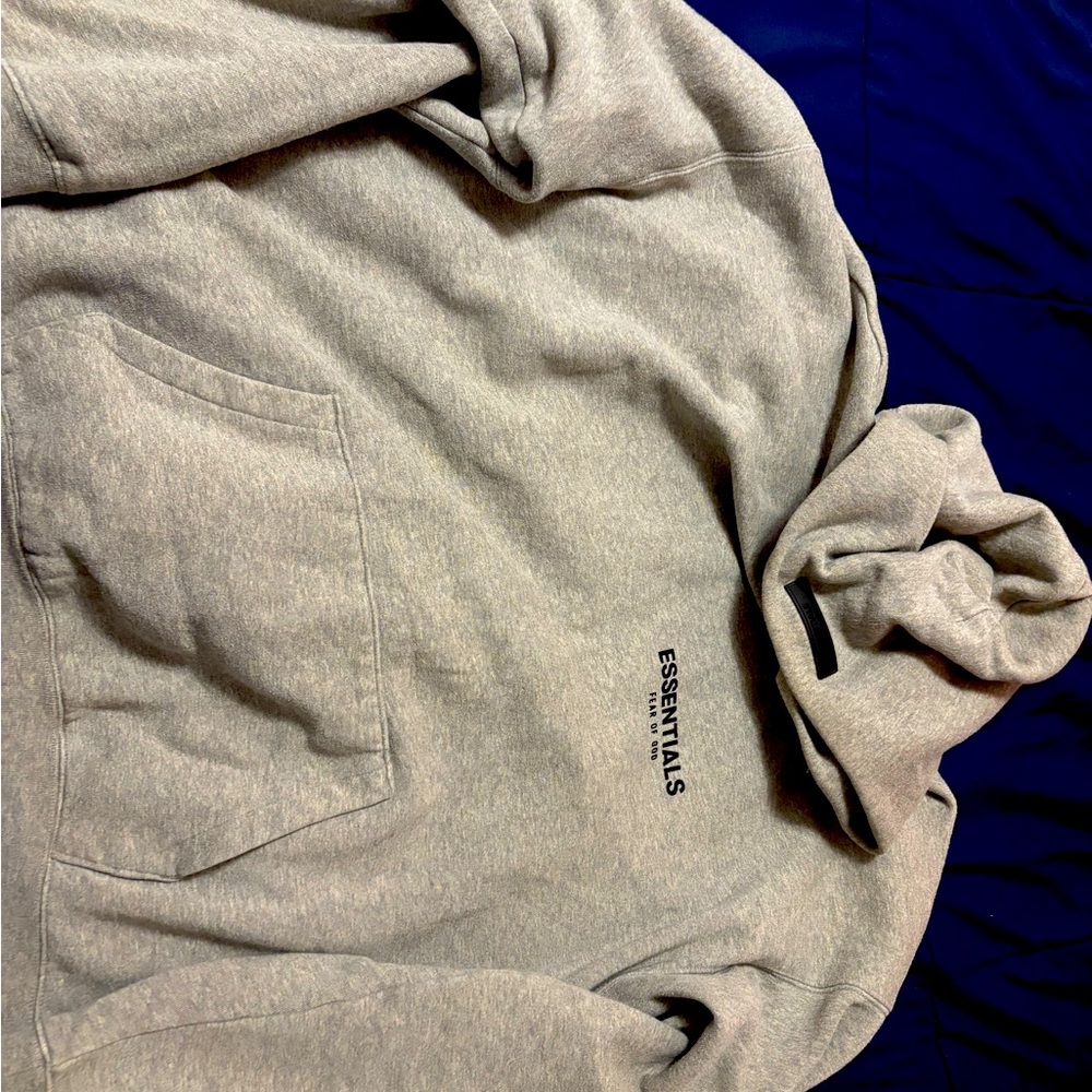 Essentials Heather Gray Pullover